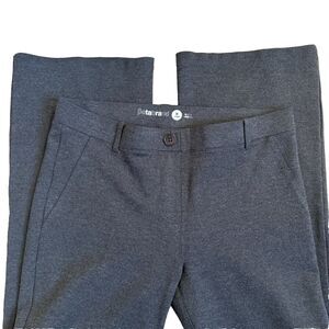 Betabrand Dress Yoga Pants Women’s M Tall Long Gray Bootcut Stretch Officecore